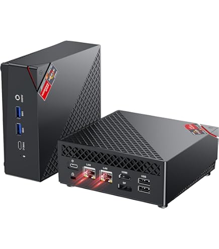 MINISFORUM HX90G Mini PC, AMD Ryzen 9 5900HX 8 Core CPU 32GB RAM